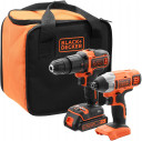 Įrankių rinkinys, BCK21S1S, 18V, BCK21S1S, BLACK DECKER