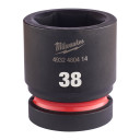 SHOCKWAVE&trade; IMPACT DUTY TRIECIENIZTURĪGAS UZGRIEŽŅU MUCIŅAS, 38 MM 1" IMPACT SOCKET STD - 1PC, 4932480414 MILWAUKEE