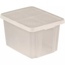 Box with lid Essentials 26L 34x44x27cm transparent 0800755001 Curver