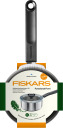 Funkcionālais katls, FISKARS, 1072315, 18.4 cm, 1.5 l, nerūsējo&scaron;ais tērauds, melns, ar vāku