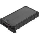 Sandberg Saules Enerģijas Akumulators 421-23, 10000 mAh, USB-C, USB-A, 1,25 W saules uzlāde, IP65, 200 lm LED apgaismojums