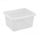 Nhg Ladustamiskarp 3229819, 595mm, 395mm, 310mm, l&auml;bipaistev, plastmass, ristk&uuml;lik, kaanega