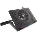Genesis S&uuml;learvuti jahutuspad OXID 450 NHG-1678, 70 CFM, 5 ventilaatorit, reguleeritav kaldenurk, RGB valgustus