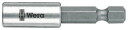 Screwdriver bit adapter 1/4'' 893/4/1 K, magnetic 1/4''x50, WERA, 134480