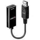 Lindy adapteris 41718, 4K 3840x2160@30Hz, HDMI 1, DisplayPort 1, juodas