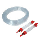 Водяной уровень, 2 резервуара, стенка ПВХ 1мм 3/8 15м