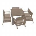 Комплект садовой мебели Delano Set со столом Lima 29205371587 KETER