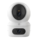 Ezviz H7C CS-H7c-44WF-W2 Siseruumide Kahe Objektiiviga 4MP 2K Nutikas Pööratav 360° Kaamera MicroSD / Öönägemine Valge