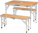 Salokāms galda komplekts galds + 2 krēsli Marle Picnic 540021 EASY CAMP
