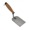 Tērauda margin trowel 120mm, korķa rokturis, AW27493, AWTOOLS