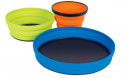 Trauku komplekts X-Set: 2-Pce (X-Mug,X Bowl & Storage Pouch), Orange / Lime AXSET2 SEA TO SUMMIT