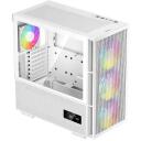 Deepcool Arvutikorpus CH560 Digital R-CH560-WHAPE4D-G-1, 7.5kg, valge, l&auml;bipaistev, 4 ventilaatorit, 2x3.5 tolli
