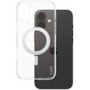 Care Чехол 1327, защитный чехол, Apple iPhone 16 Plus, 100% переработанный пластик, серебристый, подставка, MagSafe