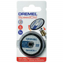 SpeedClick pjovimo diskai plastikui D=38, 5 vnt. 2615S476JB DREMEL