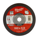 METĀLA GRIE&Scaron;ANAS DISKI PRO+, SC 41 / 180 X 3 X 22 MM - 1 PC, 4932451493 MILWAUKEE