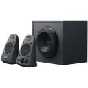 Logitech Динамик 2.1 Z625/980-001256, 400 Вт, 200 Вт RMS, 3 входа, 1 разъем для наушников, черный
