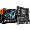 Материнская плата Gigabyte Z790 EAGLE 1.0, поддерживает процессоры Intel Core 14-го поколения, 12+1+1 фазы VRM, до 7600MHz DDR5