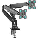 Onkron monitor, G200-B, 2 ekraanile 33-81.3 cm, kandev&otilde;ime 1-9 kg, VESA 75x75, 100x100 mm, kallutus -90&deg; kuni +45&deg;, p&ouml;&ouml;ramine 180&deg;
