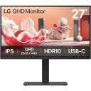 LG LCD монитор 27BA75QB-B 68.6см 2560 x 1440 IPS, 5мс, 350cd/m&sup2;, 1000:1, USB 3.2, HDMI 2.2, DisplayPort 1.4, VESA