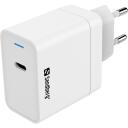Sandberg Laadija 441-48, 1xUSB-C, 65W, &Uuml;ksikasjalik, Siseruumides, Valge