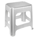 Stool "Maxi" Max 41x33,5x42,5cm light silver 0610902160 Keeeper