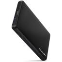 Axagon HDD korpus EE25-SL USB 3.2 Gen 1, 130 x 82 x 16 mm, 0.52 m kaabel, must