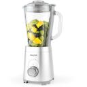 Salter Stikla blenders EK5531MMSVDE, 1,5l, 600W, 2 ātrumi, nerūsējo&scaron;ā tērauda asmeņi, noņemams trauks