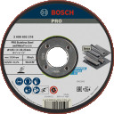 Slīpē&scaron;anas disks 125x3.0x22.23 mm, Mazām leņķa slīpma&scaron;īnām PRO SEMI-FLEXIBLE SLĪPRIPA AR SAISTVIELĀM, 2608602218 BOSCH