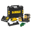 Ristjoonlaser 12/18V (1x2,0Ah) DCE822D1G18-QW DEWALT