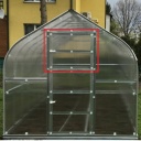 Lisaaken kasvuhoonele KLASIKA STANDART 800x670mm, ilma katteta 122083.KSLogs