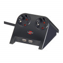 Maitinimo blokas su USB įkrovikliu 1,8 m 1153500222 BRENNENSTUHL