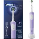 Oral-B Elektriskā zobu birste D103 Vitality PRO Lilac, 1 uzgalis, 3 režīmi, 720 min uzlādes laiks, 7600 apgriezieni/min
