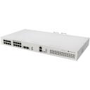 Mikrotik CRS418-8P-8G-2S+RM jungiklis 16 Gigabit prievadai, 2 SFP+ lizdai, PoE, 1U, 2208 MHz procesorius, RouterOS