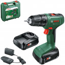Akumuliatorinis gręžtuvas 18V (2x2,0Ah) Easy Drill 18V-40 06039D8005 BOSCH
