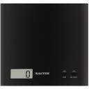 Salter Virtuvinis svarstyklės 1066 BPCFEU12, 3kg, CR2032, juodas, plonas dizainas, LCD ekranas, taros funkcija