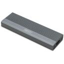 Digitus SDD cietā diska korpuss DA-71154, 1 x  M.2 2230/2242/2260/2280, 6 Gbit/s, USB-C 3.1 (Gen 2), alumīnijs
