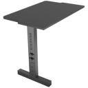 Genesis Stūra Galda Komplekts Spēļu Galda Genesis Holm Modular 160 NDS-2296, 70-90cm, 80cm, 50cm, MDF, T-veida, melns