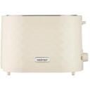 Zelmer Tosteris ZTS7632F 71307033P, 750 W, 2 maizītes, krēmīgs, kloķis, termoizolēts korpuss, atkausē&scaron;ana