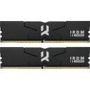 Goodram Atmiņa DDR5 IRDM 64GB(2*32GB)/6400 CL32 melna, 6400MHz, CL32, On-die ECC, 2x32GB