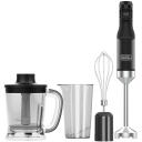 Black Decker Rokas blenderis BXHBA1501E, 1500 W, ergonomisks dizains, noņemams asmeņu bloks, viegli tīrāms, BPA bezmaksas