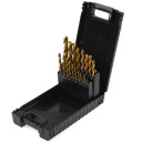 Puuride komplekt TIN 1-10mm 19 tk., K10879 KAMASA TOOLS