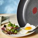 Tefal Pann H0560642, 28 cm, titaankatte, alumiinium, fikseeritud k&auml;epide, sobib induktsioonipliidile