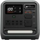 Dji Saulės energijos sistema 1000 Mini CP.DY.00000195, 1008Wh, 1000W, 6 AC i&scaron;ėjimai, 2 USB Type-A, 2 USB Type-C, Bluetooth 5.0