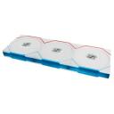 Lian Li Arvutikorpuse ventilaator G99.12RTL1W3W.00, 120mm, 12V, 3 ventilaatorit, 2300RPM, 83.4cfm, FDB, valge