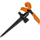 3-rokas rotējo&scaron;ais laistītājs uz kājas, BRADAS, ECO-PW3325, 15 m laistī&scaron;anas zona, stabila kāja