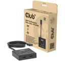 Club3D dokstacija CSV-2511 USB-C 2portu, 8K, 10Gbps, 5V strāvas padeve, 4 USB-C porti