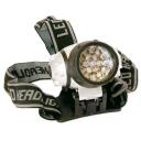 Arcas Pealamp 30710005, 19 LED, 4 valgusfunktsiooni, 3xAAA aku, plastkorpus, reguleeritav peapael