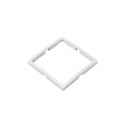 Decorative frame UJUT 1p., White (3 pcs.) BYLECTRICA