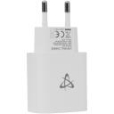 Sbox Lādētājs HC-693, 15W, USB-A 5/9/12V 3/2/1,5A, TYPE-C 5/9/12V 3/2,22/1,67A, balts, ABS/PC