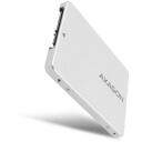 Axagon SSD Priedas Laikiklis Dėžutė 2.5" RSS-M2SD, 100x70x7mm, sidabrinė